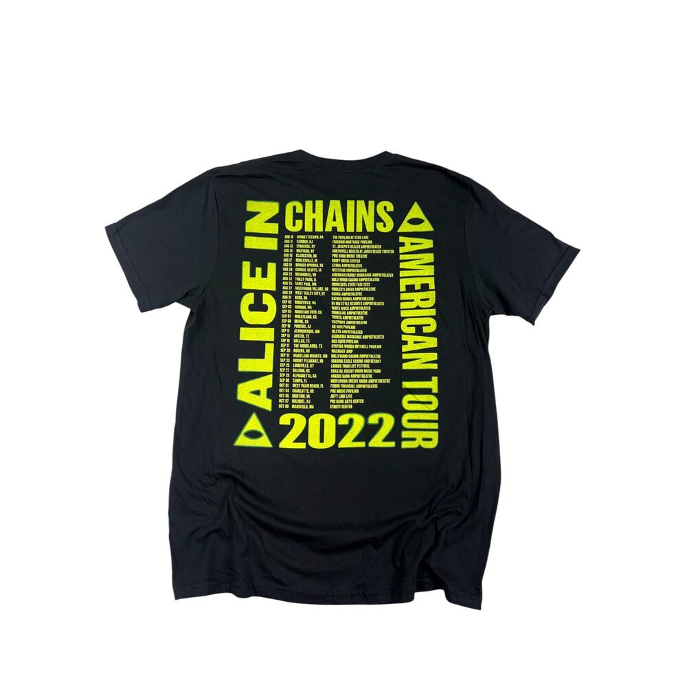 Alice In Chains 2022 Tour T-Shirt Men's Medium Oversized Fit NWOT